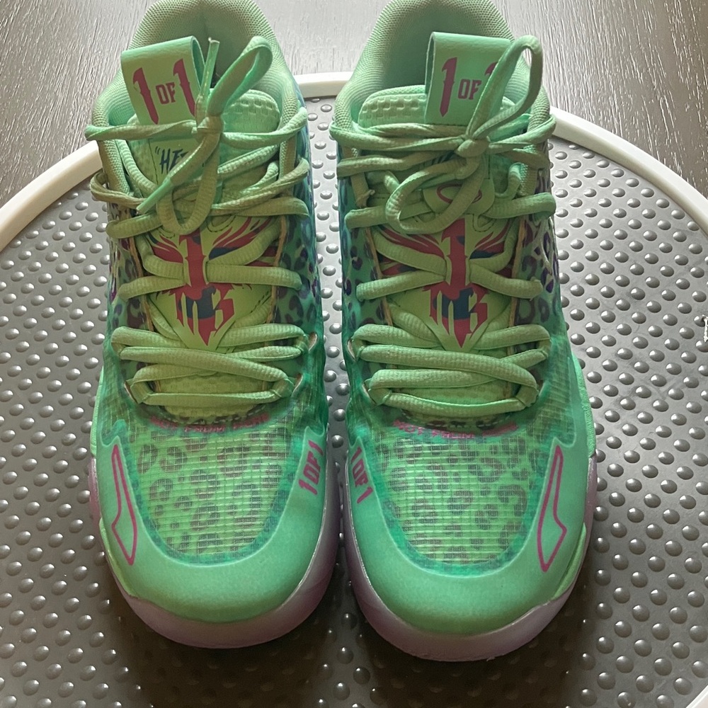 Puma Mint Green Athletic Sneakers - 1 OF 1 Limited Design